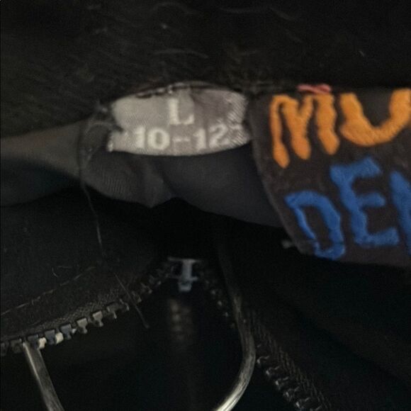 Vintage MOD denim Stars and Stripes sequin denim jacket large - Picture 9 of 15